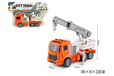 AUTO DŹWIG pomarańczowy w worku