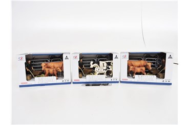 ZESTAW FARMERSKI, 22x14x10 cm, krowy