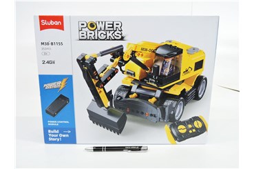 KLOCKI SLUBAN 353 el., R/C koparka