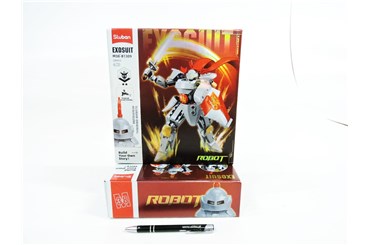 KLOCKI SLUBAN 209 el. KOSMOS, Robot rycerski