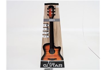 *GITARA, 81,5x32,5x8,5 cm, 6 strunowa,       kart.