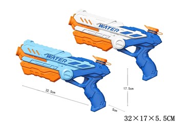 AST. PISTOLET NA WODĘ 32x17x5,5 cm, 2 wz.,    fol.