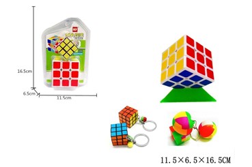 KOSTKA MAGICZNA blister 3x3 2 szt.
