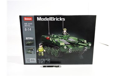 KLOCKI SLUBAN 692 el. WOJSKO, Czołg