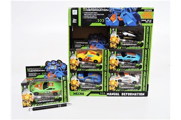 AST. ROBOT-AUTO x 6 2w1, 15x15,5x6 cm,     displ.