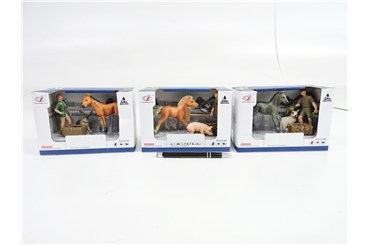 AST. ZESTAW farmerski, koń, zając+ opiekun, akces