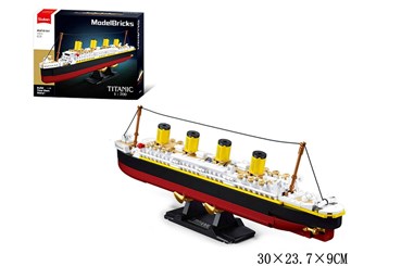 KLOCKI SLUBAN STATEK 376 el. Titanic 1:700