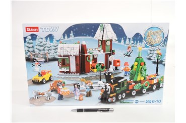 *KLOCKI SLUBAN 565 el. MIASTO, zimowa kolejka