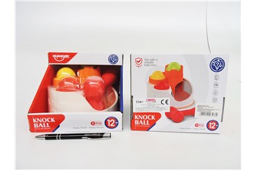 ZABAWKA DLA MALUCHA - wbijak, 18x18x16 cm,   kart.