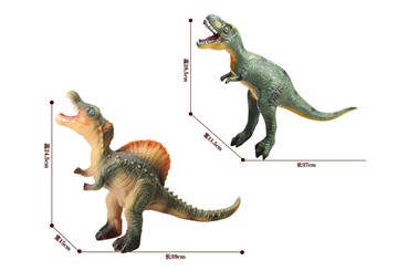 ZWIERZĘ DINOZAUR Z DŹWIĘKIEM 2 wz. gumowy