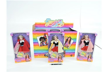 AST. LALKA x 9 28 cm, 32x16x5, 3 wz.,       displ.