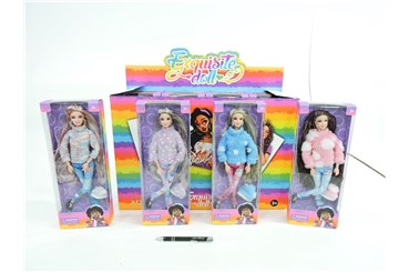 AST. LALKA x 12 28 cm, 32x12x5 cm, 4 wz.,   displ.