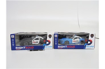 AST. AUTO na radio, policja, 2 kol.,         kart.