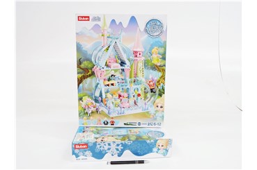 *KLOCKI SLUBAN 447 el. MIASTO, Zamek lodu