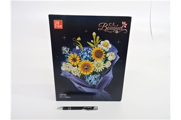 *KLOCKI SLUBAN 1124 el. kwiaty, bukiet