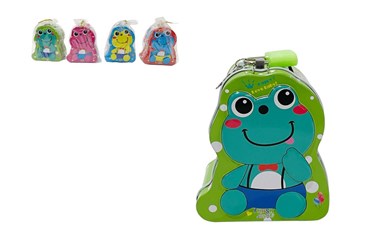 AST. SKARBONKA metal, żabka