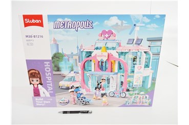 *KLOCKI SLUBAN 668 el. MIASTO, szpital