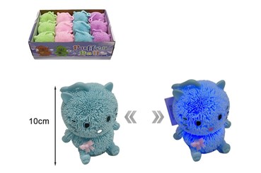 Zwierzątko kot x 12 szt gumowe św.