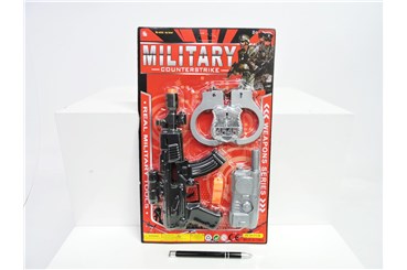 ZESTAW POLICYJNY, 4 el., 22x37 cm,      blist.