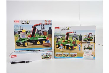 KLOCKI SLUBAN -FARMA, 209 el. Maszyna do przewozu