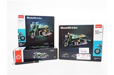 KLOCKI SLUBAN 215 el KLUB MOTO Motor wojskowy ziel