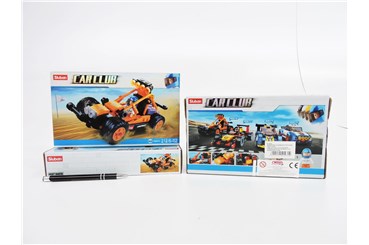 KLOCKI SLUBAN  KLUB MOTO , 113 el, auto pomarańcz.