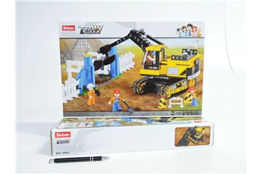 *KLOCKI SLUBAN 614 el. BUDOWLANE, Koparka