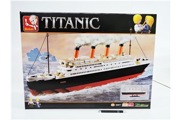 *KLOCKI SLUBAN STATEK, Titanic 1012 el.