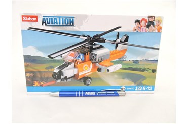 KLOCKI SLUBAN 129 el. LOTNISKO HELIKOPTER