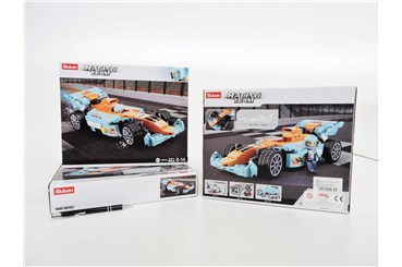 *KLOCKI SLUBAN, 221 el., Formuła 1,     kart.
