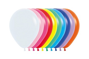BALONY 12" pastel mix 50 szt sempertex