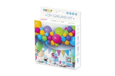 *GIRLANDA balonowa DIY Kolorowa 65 szt