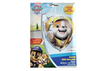 BALON foliowy, tarcza RUBBLE, 68x75 cm, 1 szt.