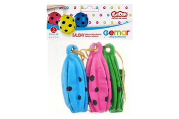 BALONY premium, Piłka Nożna, piłki z gumką, 3 szt.
