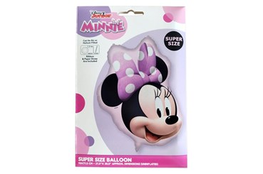 BALON foliowy, MINNIE DISNEY, 70x77,5 cm, 1 szt.