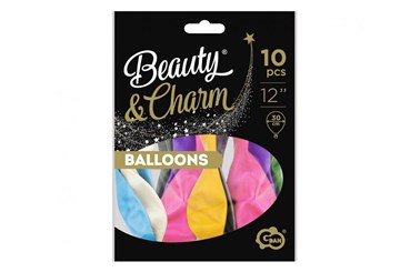 BALONY metaliki mix 12 cali 10 szt