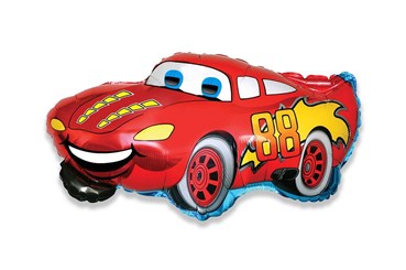 BALON foliowy 24" uśmiechniety samochód 53x82cm