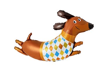 BALON foliowy 29" Jamnik 110x69 cm