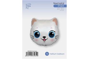 Balon foliowy 24" FX - Kotek (głowa), pakowan