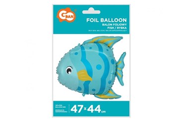 BALON foliowy Rybka 47x44 cm