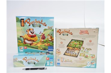 GRA PUCHATA DOLINA, figurka, planszowa, 7+