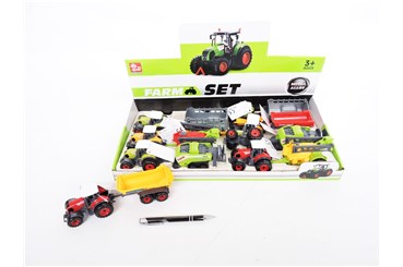 AST. Traktor z przyczepą 23 cm 4 wz. dipl.