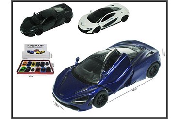AUTO  x 12 metal MCLAREN pull back 13cm
