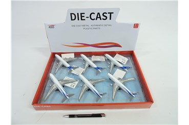 AST. SAMOLOT pasażerski, 13 cm, 2 kol. displ