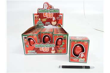 JAJKO x 12 rosnące, 6 cm, MIKOŁAJ/BAŁWAN, displ.