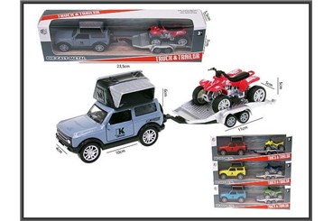 AUYO SAFARI PRZYCZEPA QUAD 20CM 4 wz.