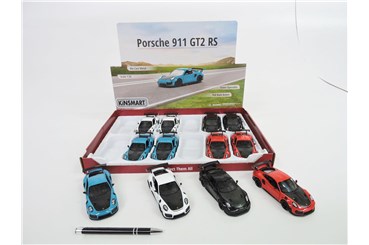 AUTO metal. x 12,  1:36, PORCHE 911 GT2 RS, 4kol