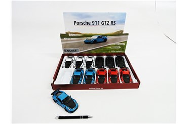 AUTO metal. x 12,  1:36, PORCHE 911 GT2 RS, 4kol