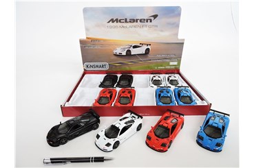 AST. AUTO metal x 12,  MCLaren F1 GTR, 1995, 13 cm