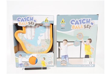 CATCH BALL, zest., 20x27 cm, dino.,     kart.